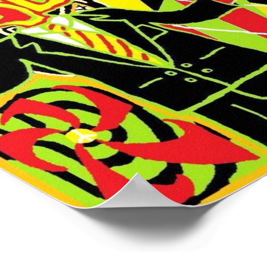 平和/ラスタ ポスター (角)