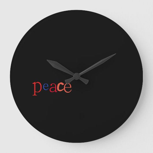 平和 ラージ壁時計 (正面)