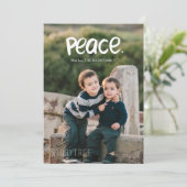 平和 | 休日の写真入りカード シーズンカード (スタンド正面)