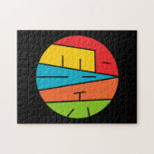 平和-単語の芸術 ジグソーパズル (横)