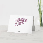 平和+喜び(プラム) シーズンカード (裏面)