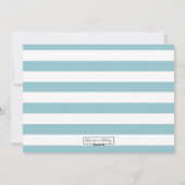 平和、喜び、ラブホリデーの写真カード |青 シーズンカード (裏面)