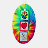 平和、囲う愛 セラミックオーナメント (右)