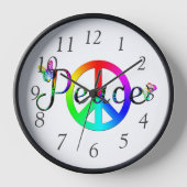 平和 壁時計 (正面)