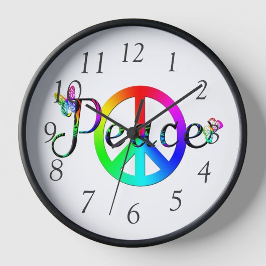 平和 壁時計 (正面)