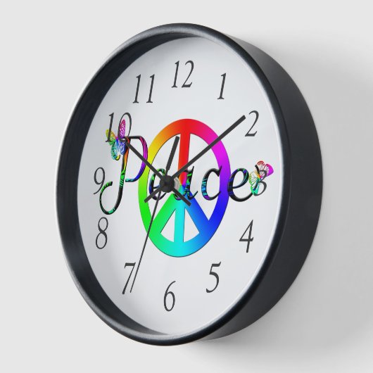 平和 壁時計 (傾斜)