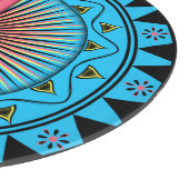 平和～太陽 カッティングボード (角)