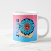 平和～太陽 ジャンボコーヒーマグカップ (右)