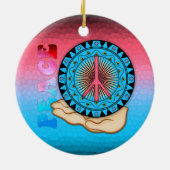 平和～太陽 セラミックオーナメント (裏面)
