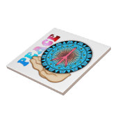 平和～太陽 タイル (側面)