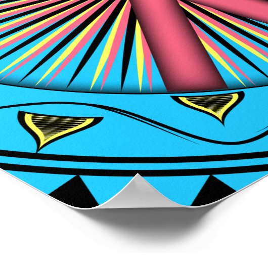 平和~太陽 ポスター (角)