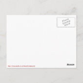 平和・幸運・調和はがき ポストカード (裏面)