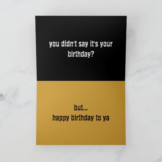 平和、従兄弟 カード (内部)