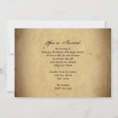 平和、愛および吸血鬼のハローウィンパーティ 招待状 (裏面)