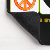 平和、愛および悪賢い魔法使い マウスパッド (コーナー)