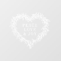 平和、愛の喜びミスタントクリスマスホワイト