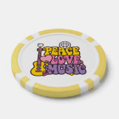 平和、愛、そして音楽のポーカーチップ ポーカーチップ (シングル)