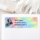 平和、愛、アイススケート ラベル (インサイチュ)