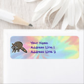 平和、愛、アライグマ ラベル (インサイチュ)