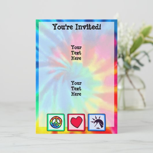 平和、愛、エジプト人 招待状 (スタンド正面)