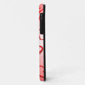 平和 愛 オフィスパーティ 感謝 パターン カラフル Case-Mate iPhoneケース (裏面/左)