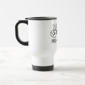 平和 愛 コーヒー 朝の気分 トラベルマグ (左)
