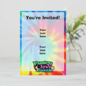 平和、愛、テニス; レトロ 招待状 (スタンド正面)