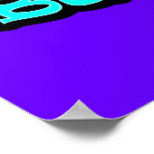 平和、愛、バスケットボール；レトロ ポスター (角)