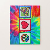 平和、愛、ビリヤード ジグソーパズル (縦)