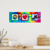 平和、愛、ホッケー ポスター (キッチン)