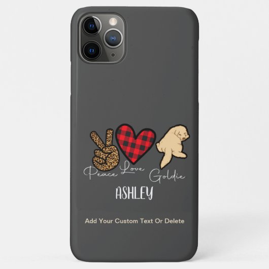 平和 愛 ボストンテリア 格子縞 かわいい 犬好き Case-Mate iPhoneケース (裏面)