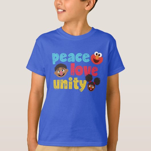平和 愛 ユニティ Tシャツ (正面)