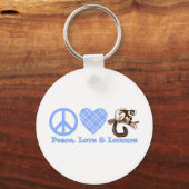 平和、愛、レムルス キーホルダー (正面)