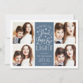 平和、愛、光 |ハヌカー写真 シーズンカード (正面)