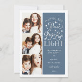 平和、愛、光 |ハヌカー写真 シーズンカード (正面)