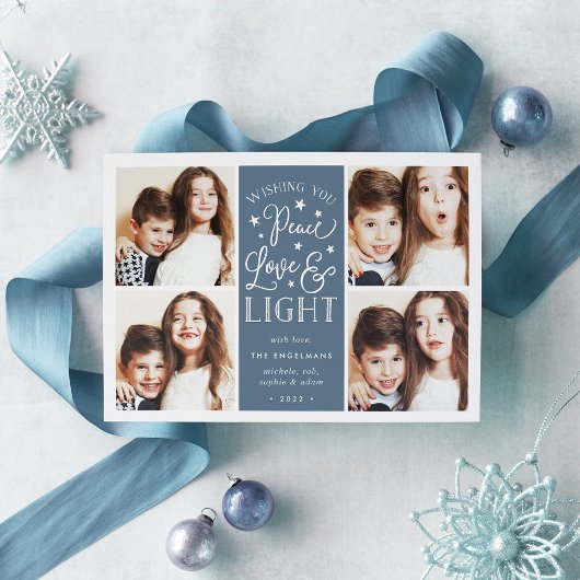 平和、愛、光 |ハヌカー写真 シーズンカード