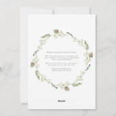 平和、愛、厄介な家族の写真 | クリスマス (裏面)