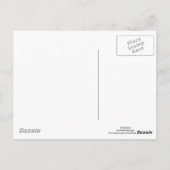 平和、愛、受け入れ – 平和の標識 ポストカード (裏面)