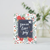 平和 愛 喜び シーズンポストカード (スタンド正面)