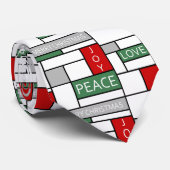 平和、愛、喜び ネクタイ (ロール)