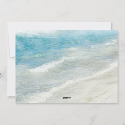 平和 愛 喜び フロリダ クリスマス フォトカード (裏面)