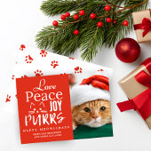 平和 愛 喜び 猫好き フォト ユニーク ペット シーズンカード