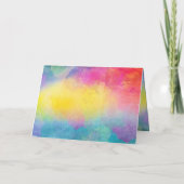 平和 愛 喜び 現代の感動的な写真 シーズンカード (裏面)