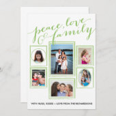 平和、愛、家族の緑 (正面/裏面)