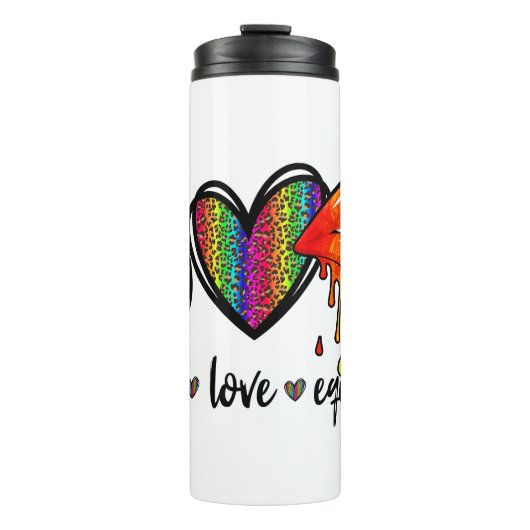 平和、愛、平等 タンブラー (正面)