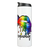 平和、愛、平等 タンブラー (回転右)