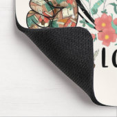 平和、愛、書籍 マウスパッド (コーナー)