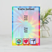 平和、愛、武術芸術 招待状 (スタンド正面)