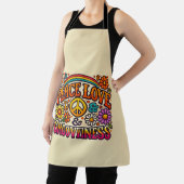 平和、愛、溝入りエプロン エプロン (インサイチュ)