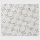 平和 愛 牛 ラッピングペーパー (フラット)